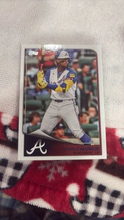 2025 Topps Flagship Collection Ronald Acuna Jr. #13 Atlanta Braves Baseball Card