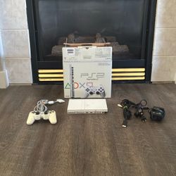 White PS2 79001 In Box