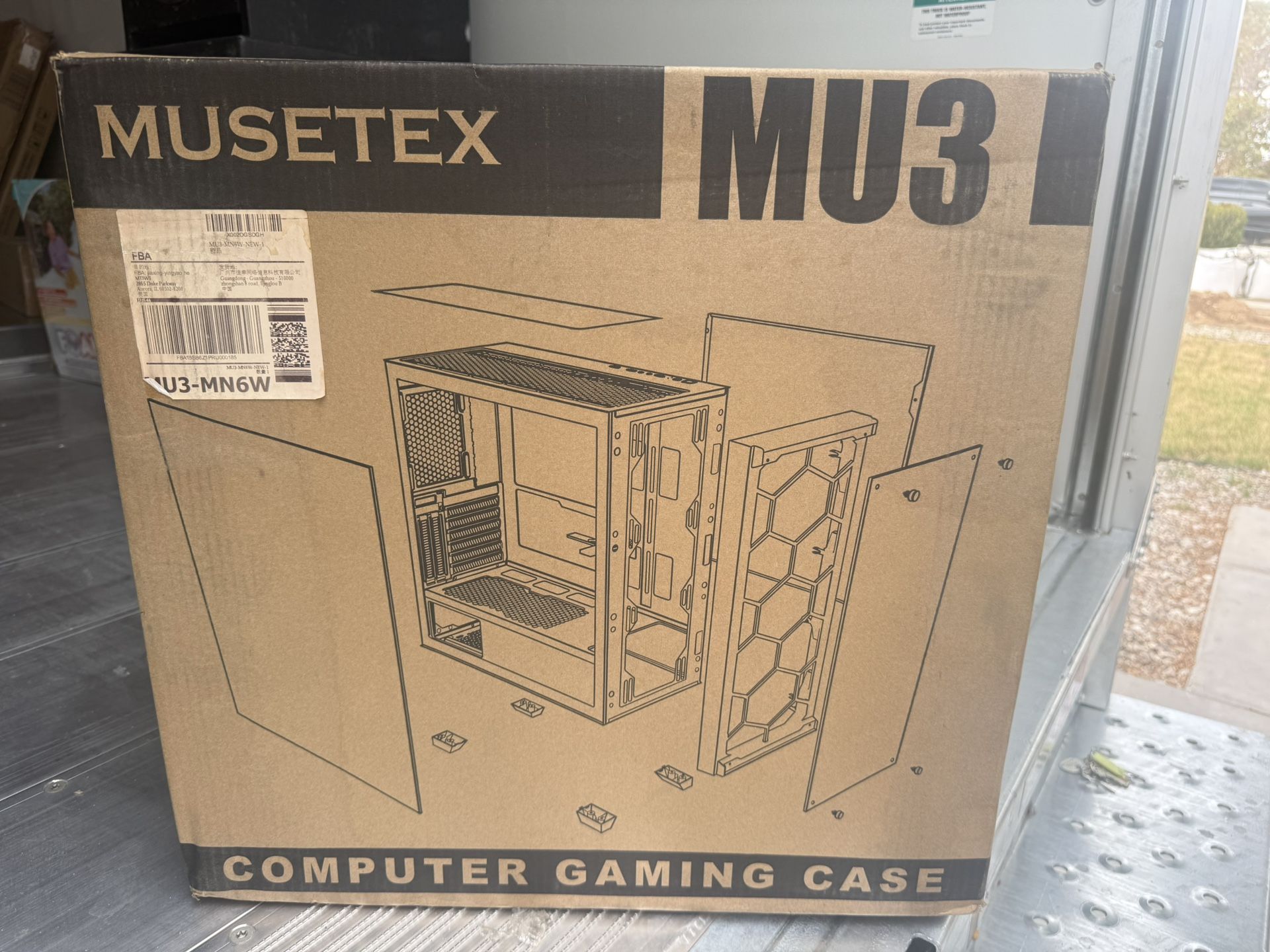 Musetex MU3 Computer gaming case