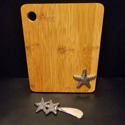 New Starfish Cutting Board And Matching Spreader Sets