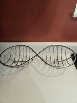 Vintage Chromed Metalwork Centerpiece