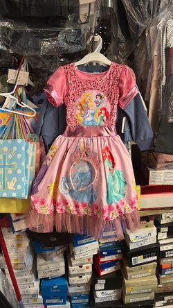 NEW Disney Girl Princess Dress size 4/5
