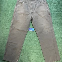 Vintage Dickies olive carpenter pants 
