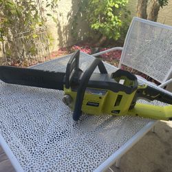 Ryobi 14in Battery powered Chainsaw