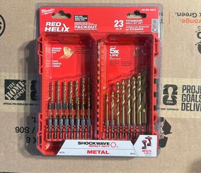 MILWAUKEE TITANIUM DRILL BIT SET