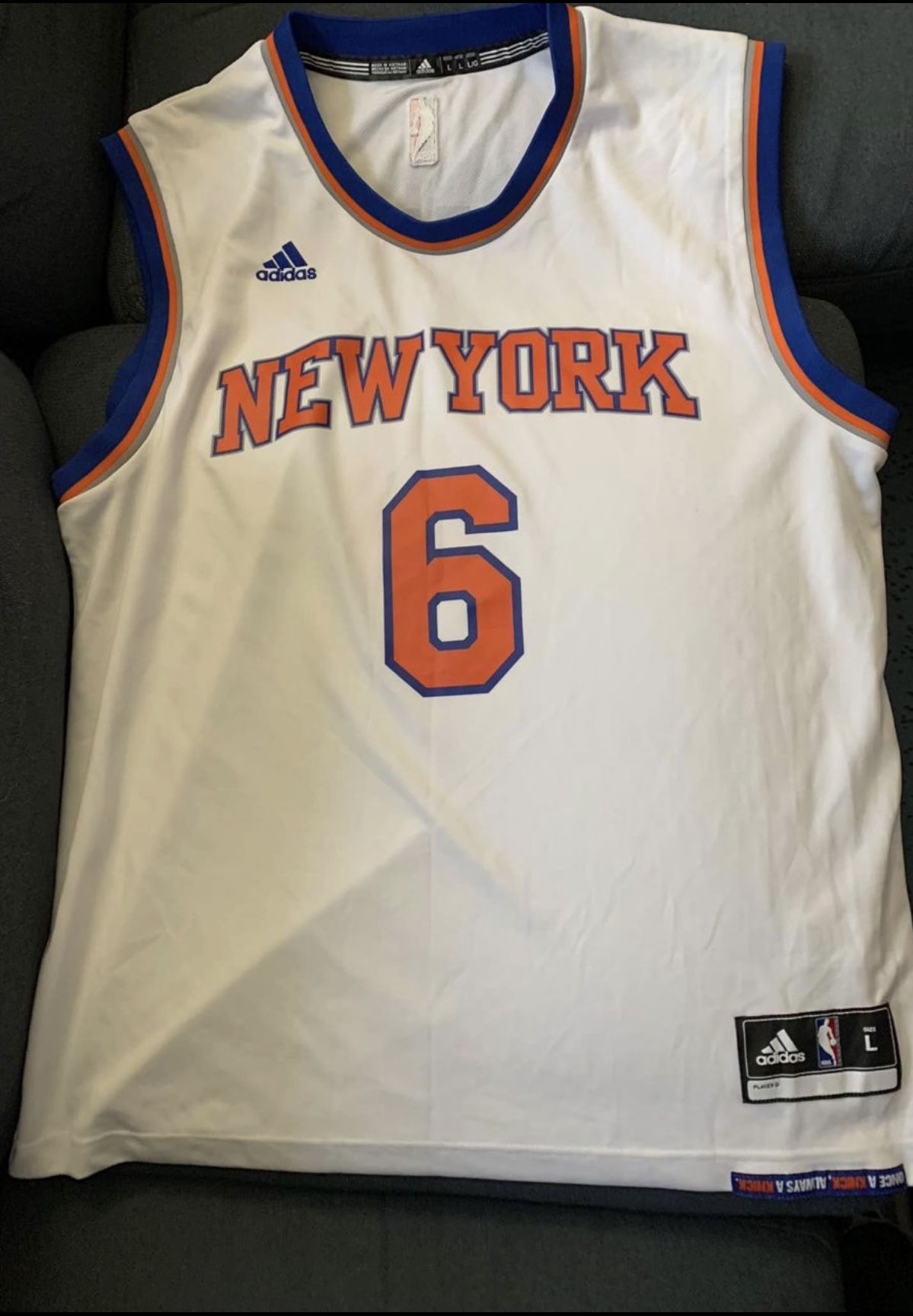 New York Knicks Adidas Jersey Size Large