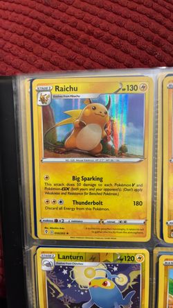 Raichu Holo Rare Pokémon Card 050/203