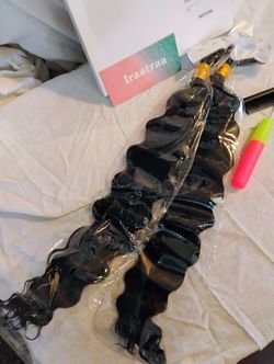 NEW 16" Iraatraa Bohemian Braiding Hair - Deep Wave (Color 1B) - Tools Included