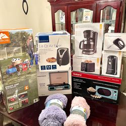 Kitchen  Appliances ,    Microwave , Price $15 & Up Utility Cart And Record Player Sold!!,