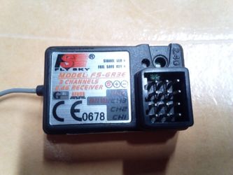 FlySky FS-GR3E 3-Channel 2.4G RC Receiver