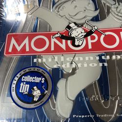 Monopoly 1998 Millennium Edition W/collector’s Tin