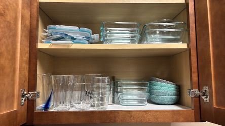 Free storage boxes and glasses