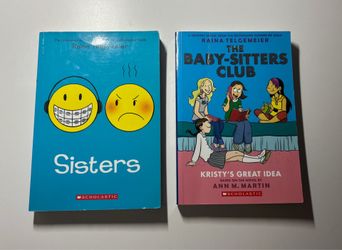 Raina Telgemeier Graphic Novels - Sisters & Baby-Sitters Club Set