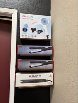 Hair dryer and hair straightener