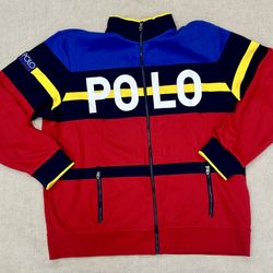 Polo Ralph Lauren Hi Tech Zip Up Sweater Size XXL