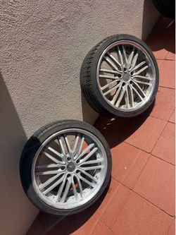 2 Wheels+Tires 19 inch