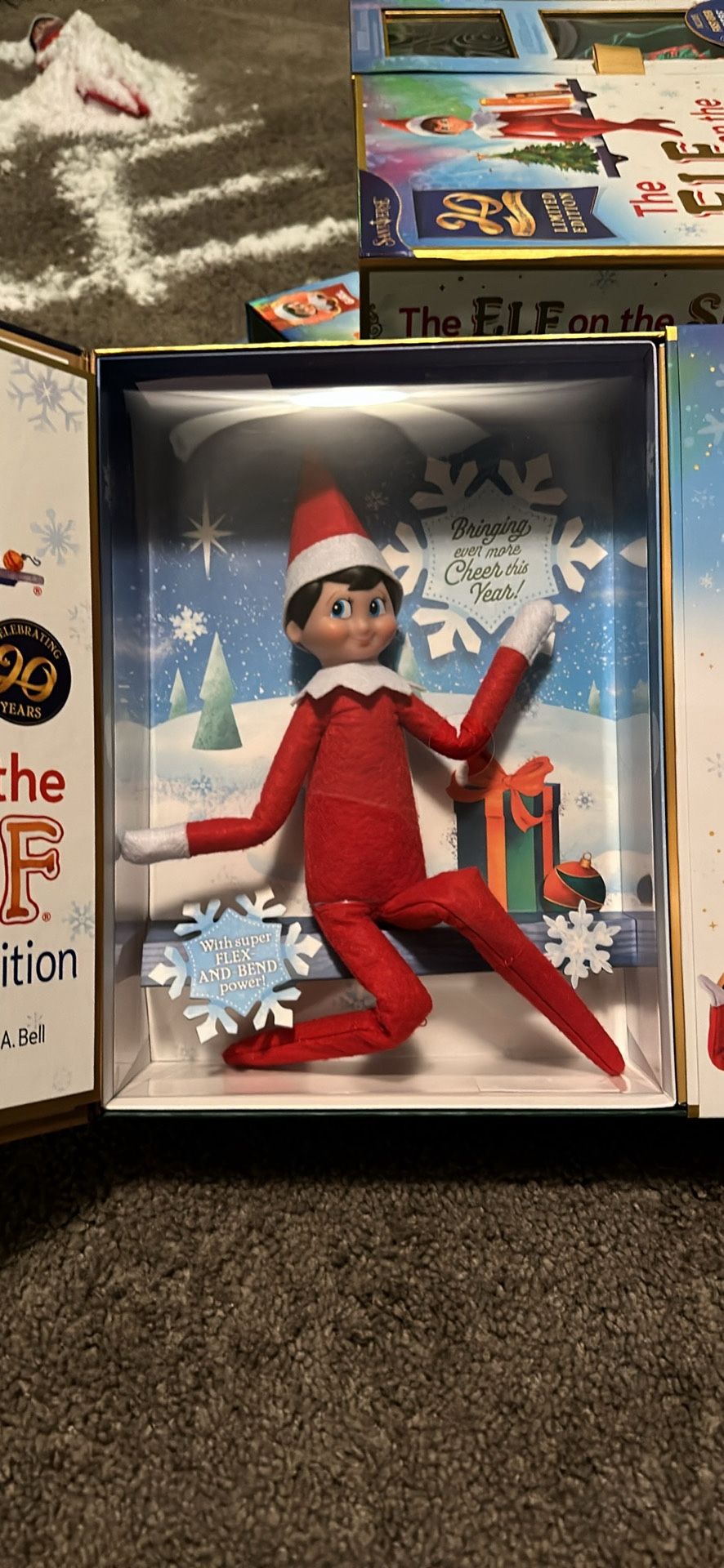 Boy Elf In The Shelf