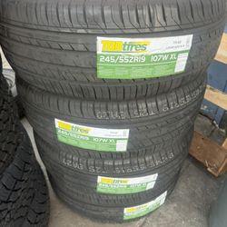 245/55/19 TBB Free Mount And Balance 