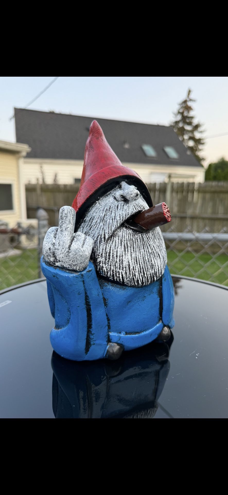 The Sassy Middle Finger Gnome