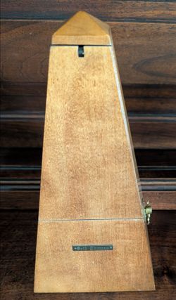 Vintage Seth Thomas clock Company metronome