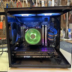 Gaming PC! RTX 3070, Ryzen 7 5800XT, 32gb, 1tb, 850w - Pristine!