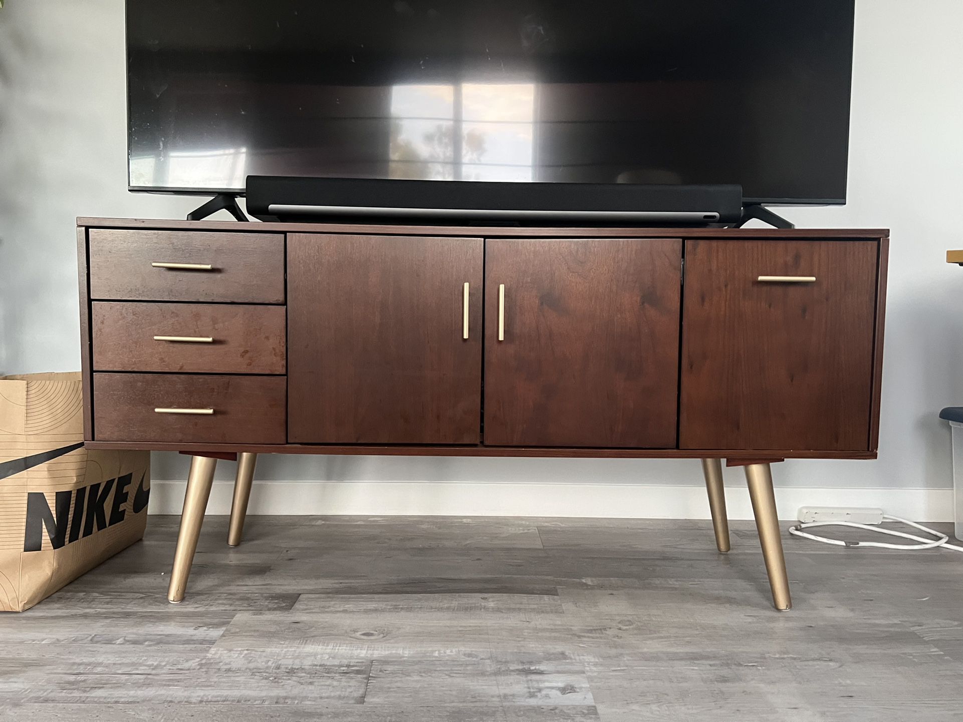 Mid Century TV Stand / Credenza / Buffet 