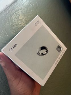 Oura Ring 5 Silver Size 11