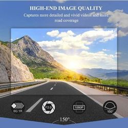 Teen Driver? Dangerous Drivers Around You? Dash Camera - 1080P, Super Wide 150° Lens, Night Vision!