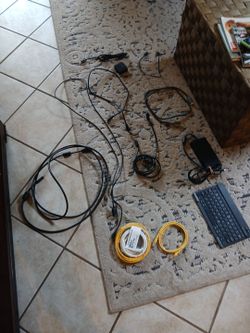 Cords ,keyboard, battery pack