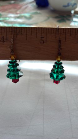 Xmas Tree Earring 