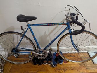 1980 vintage puegot road bike