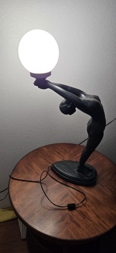 Yoga Pose Lady Lamp