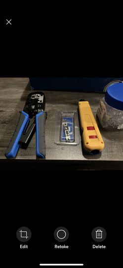 Jonard Tools TK-RJ550 VDV Installation Tool Kit with Network Crimping Tool,