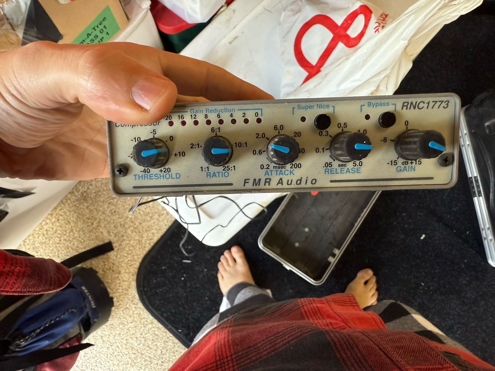 FMR RNC 1773 outboard audio compressor