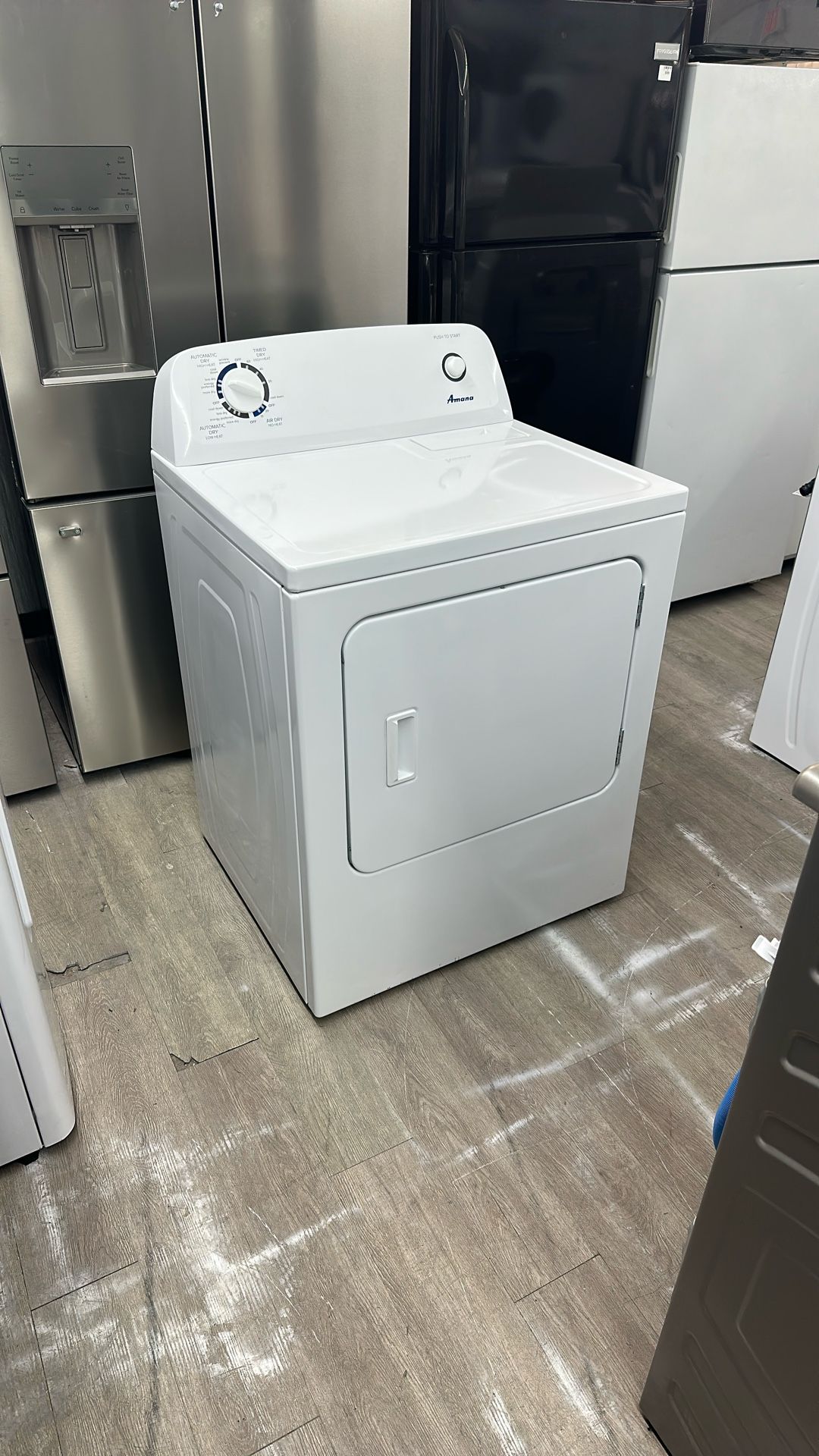 Amana Dryer With Push To Start