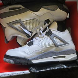 2012 Retro Air Jordan 4 White Cement 