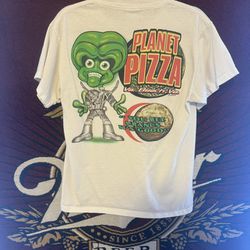 **VINTAGE** Delta Planet Pizza T- Shirt