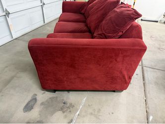 Loveseat and couch