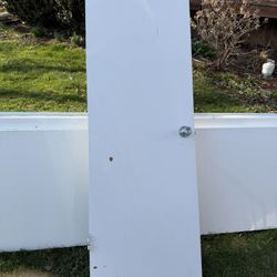 Hollowcore interior Door, with door knob, 24 by 78.5, $15