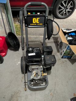 BE Power Equipment 3400 PSI 2.5 GPM Gas Pressure Washer