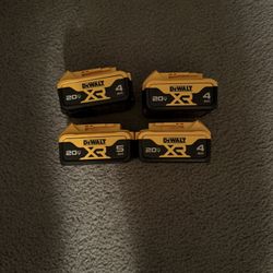 Brand New Dewalt Batteries 