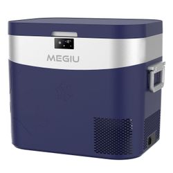 Car Refrigerator Portable Car Fridge 12V Refrigerator 23 Quart (22 Liter) Freezer Compressor Cooler