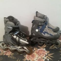 2 Pair of Womans Rollerblade Skates Both Size 7 Both For S25.00