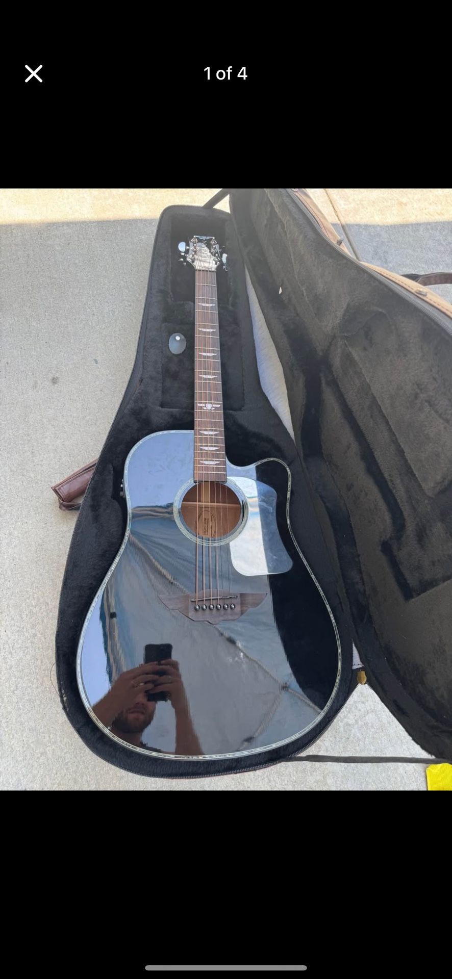  ELECTRIC ACOUSTIC GUITAR