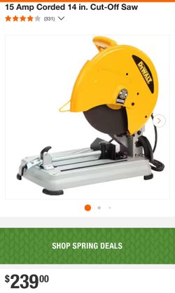 Dewalt Chop Saw- New No Box model D28715