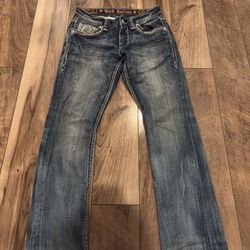 Slightly Used Rock Revival Jeans