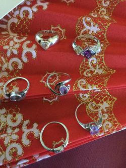 Beautiful Silver Rings 💍✨💖 Size #5