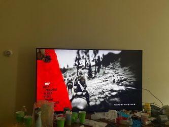 64 inch tv Roku smart Hulu and Netflix included