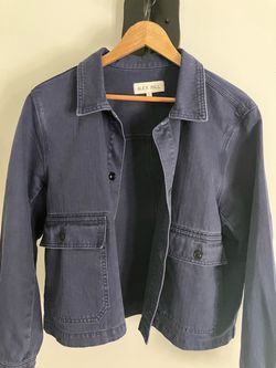 Alex Mill work Jacket - Herringbone Navy
