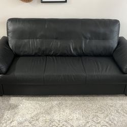 Black IKEA Couch